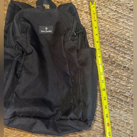 🖤 Vera Bradley Mini Backpack – Sleek Black Nylon 🖤🎒 - Picture 7 of 10